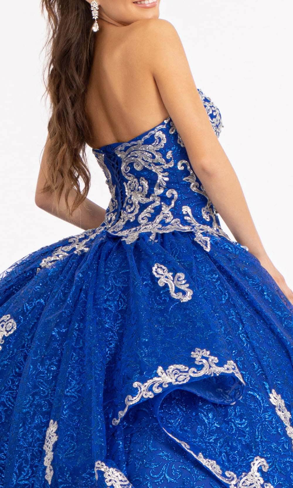 Elizabeth K GL1987 - Strapless Sweetheart Neckline Ball Gown Quinceanera Dresses