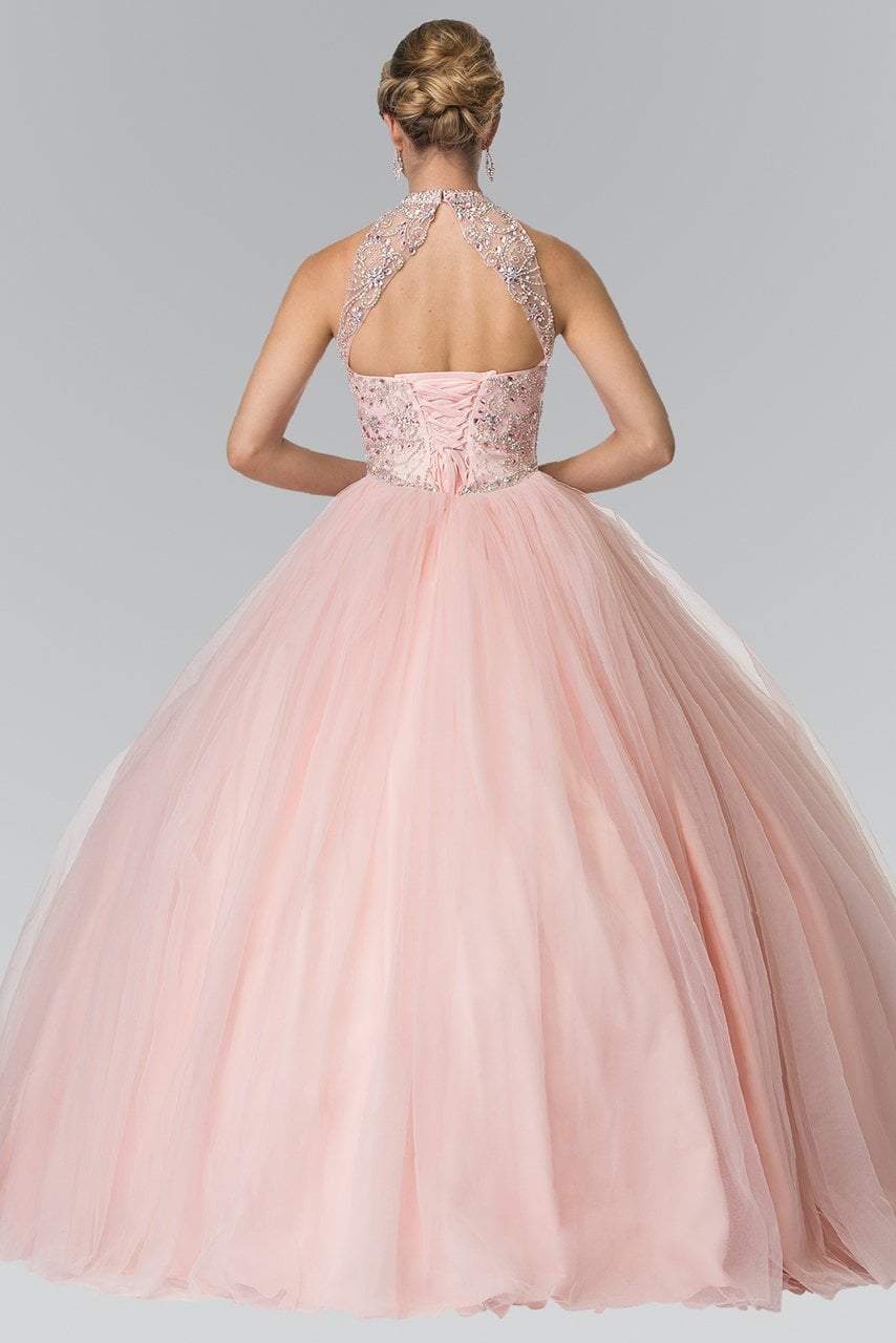Elizabeth K - GL2206 High Illusion Ornate Ballgown Quinceanera Dresses