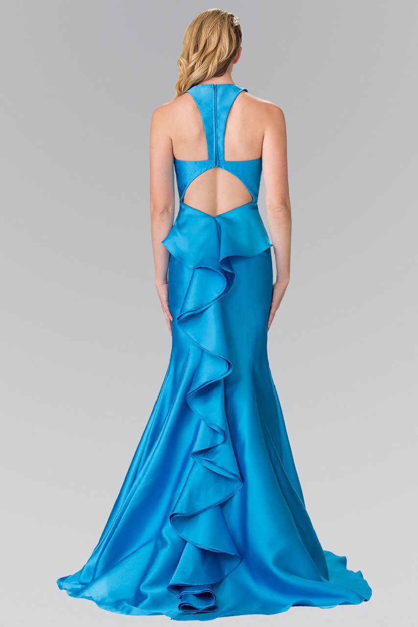 Elizabeth K - GL2224 Chic V-Neck Mikado Mermaid Dress Special Occasion Dress
