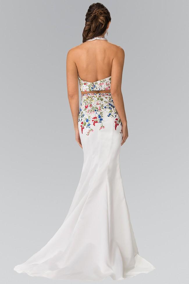 Elizabeth K - GL2260 Two-Piece Halter Mermaid Gown Special Occasion Dress