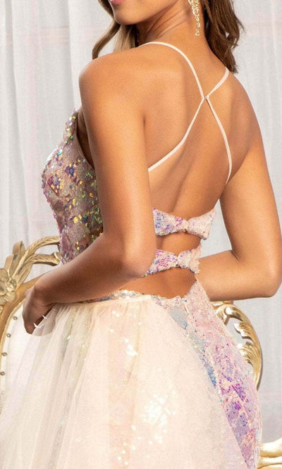 Elizabeth K GL3026 - Colorful Sequin Mermaid Dress Prom Dresses