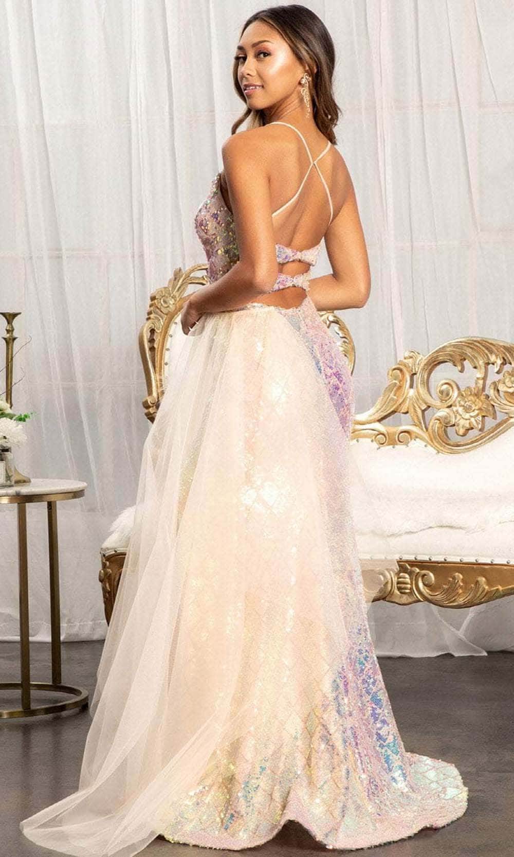 Elizabeth K GL3026 - Colorful Sequin Mermaid Dress Prom Dresses