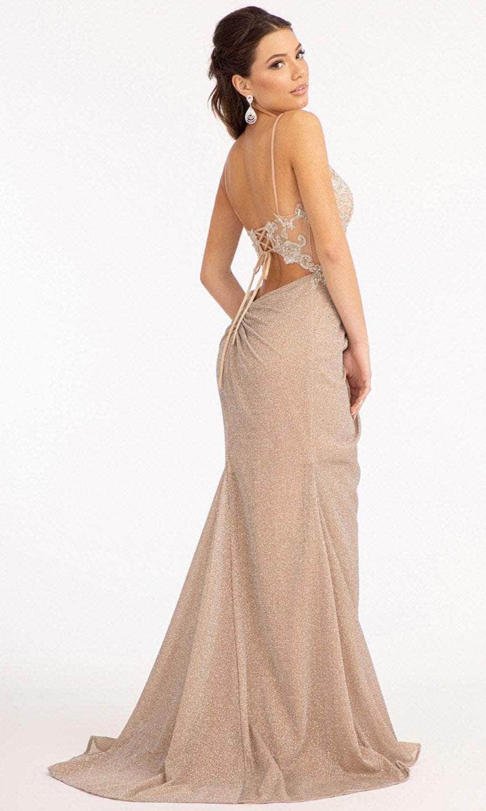 Elizabeth K GL3030 - Sequin Embroidered Prom Gown Special Occasion Dress