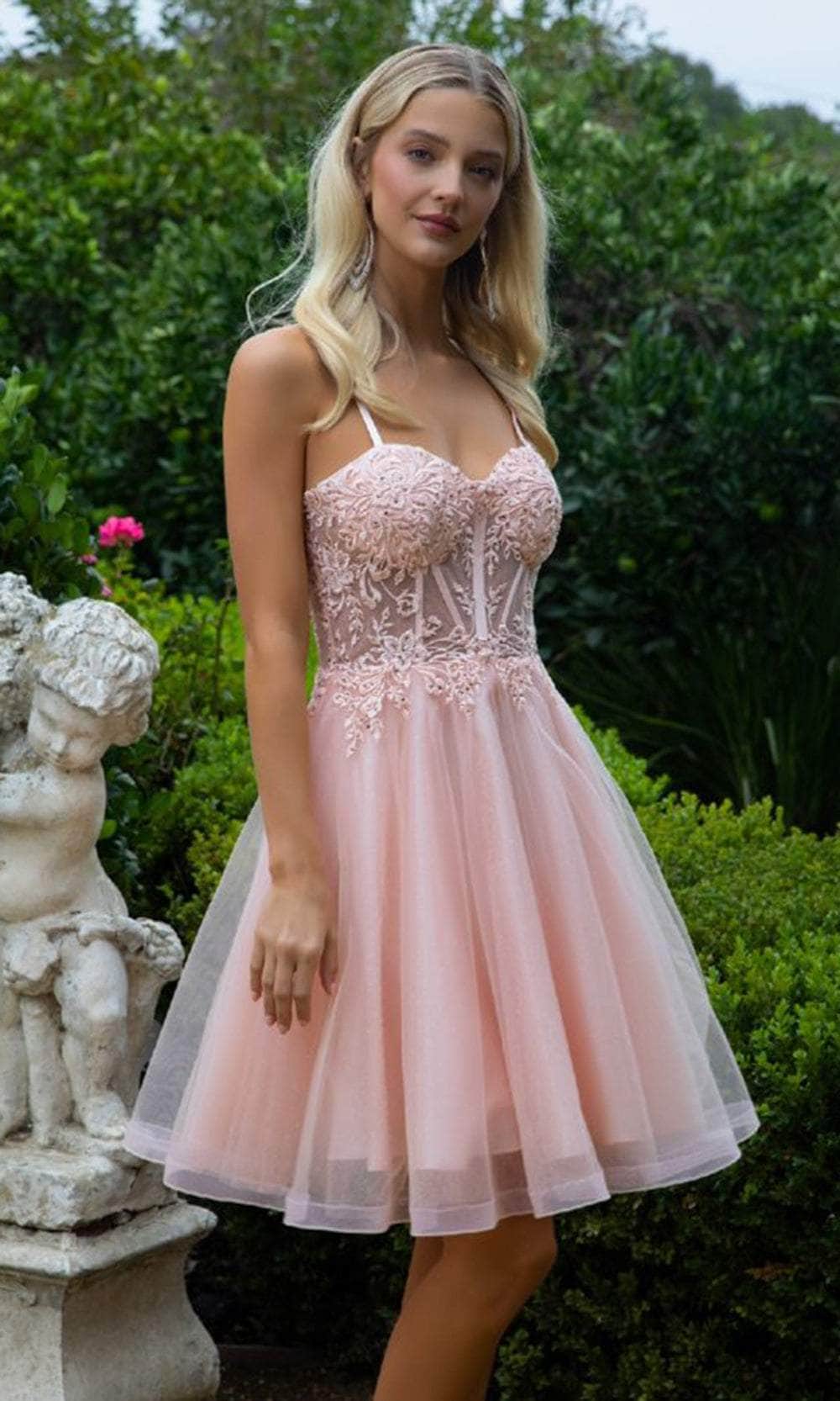 Elizabeth K GS3515 Prom Dress - Blush | NewYorkDress Elizabeth K GS3515 Prom Dress - Blush | NewYorkDress