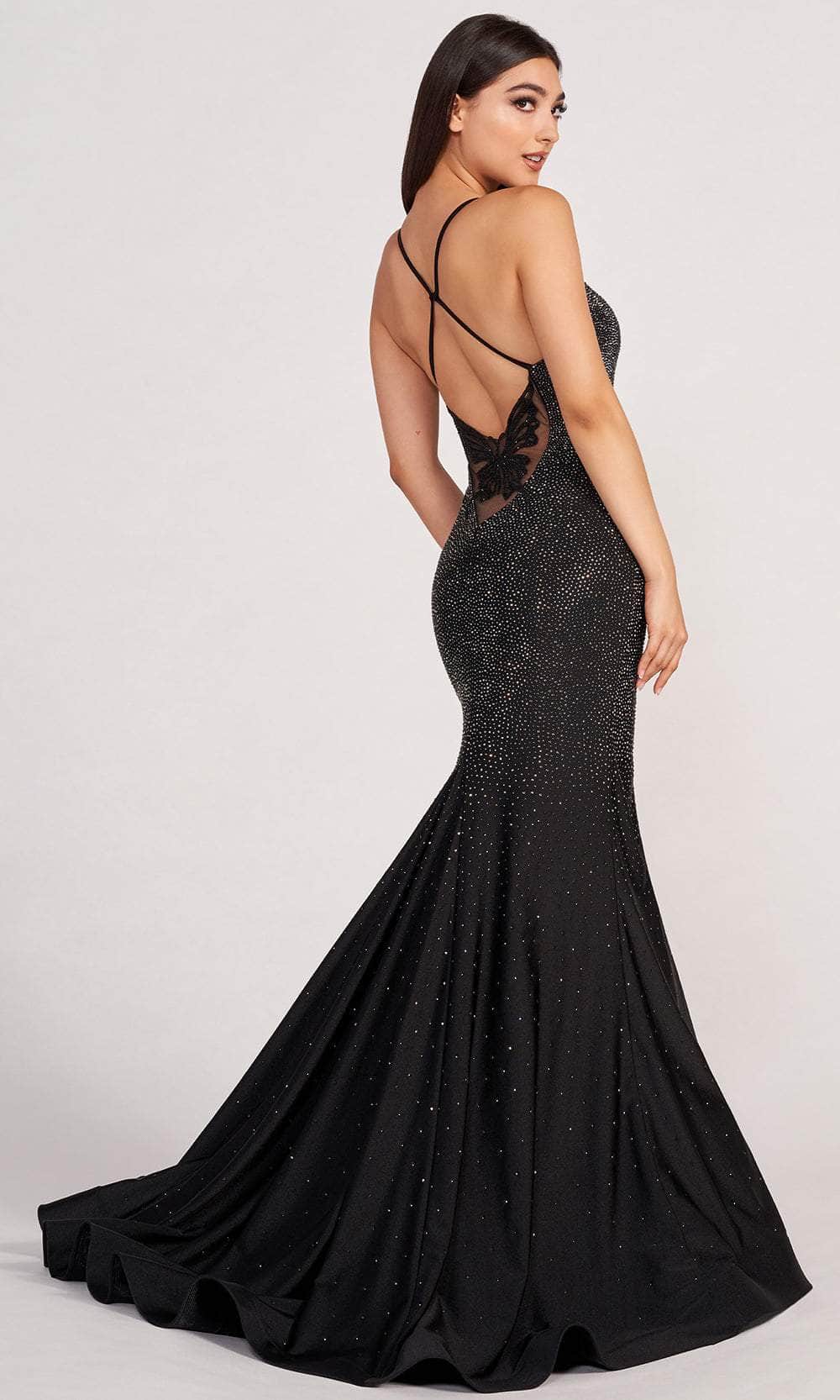 Ellie Wilde EW34005 - Butterfly Back Mermaid Prom Dress Special Occasion Dress
