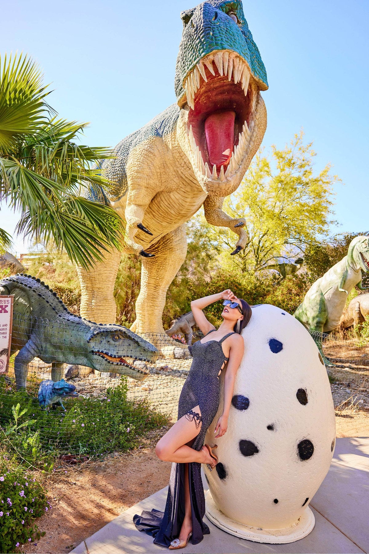 Ellie Wilde EW34029 - Jeweled Mermaid Prom Dress with Garter Special Occasion Dress