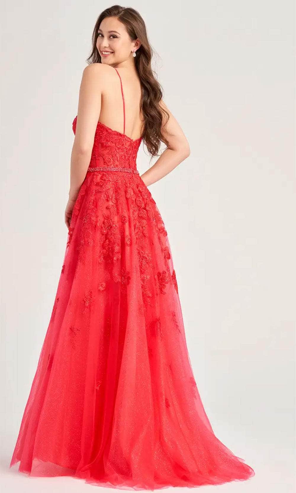 Ellie Wilde EW35016 - Fitted Floral Evening Dress Evening Dresses