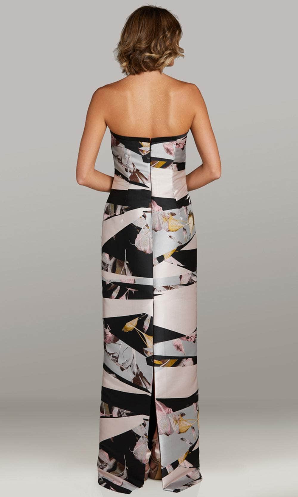 Gia Franco 12442 - Straight Neck Column Evening Dress Evening Dresses