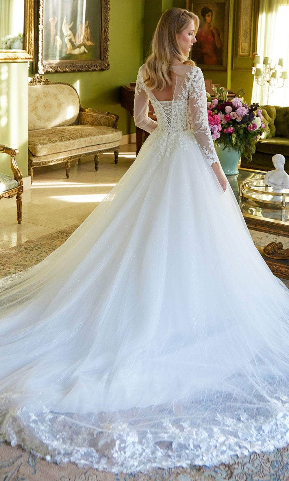 GLS by Gloria Bridal GL3603 - Beaded Corset Bridal Gown Bridal Dresses