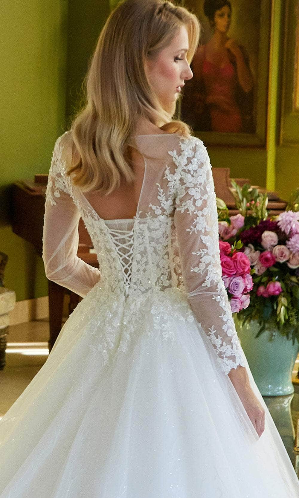 GLS by Gloria Bridal GL3603 - Beaded Corset Bridal Gown Bridal Dresses