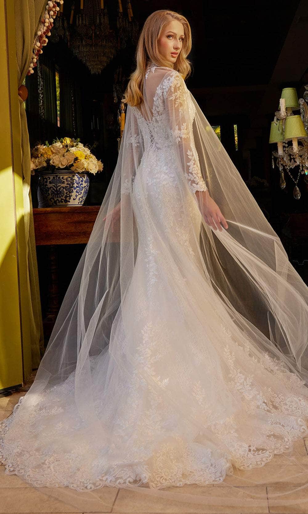GLS by Gloria Bridal GL3605 - Long Sleeve Corset Bridal Gown Bridal Dresses
