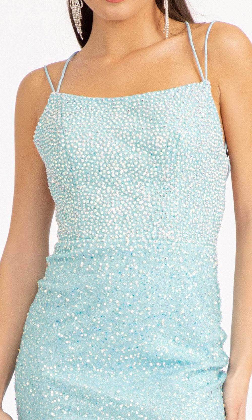 GLS by Gloria GL3052 - Dual Straps Embellished Evening Gown Special Occasion Dress