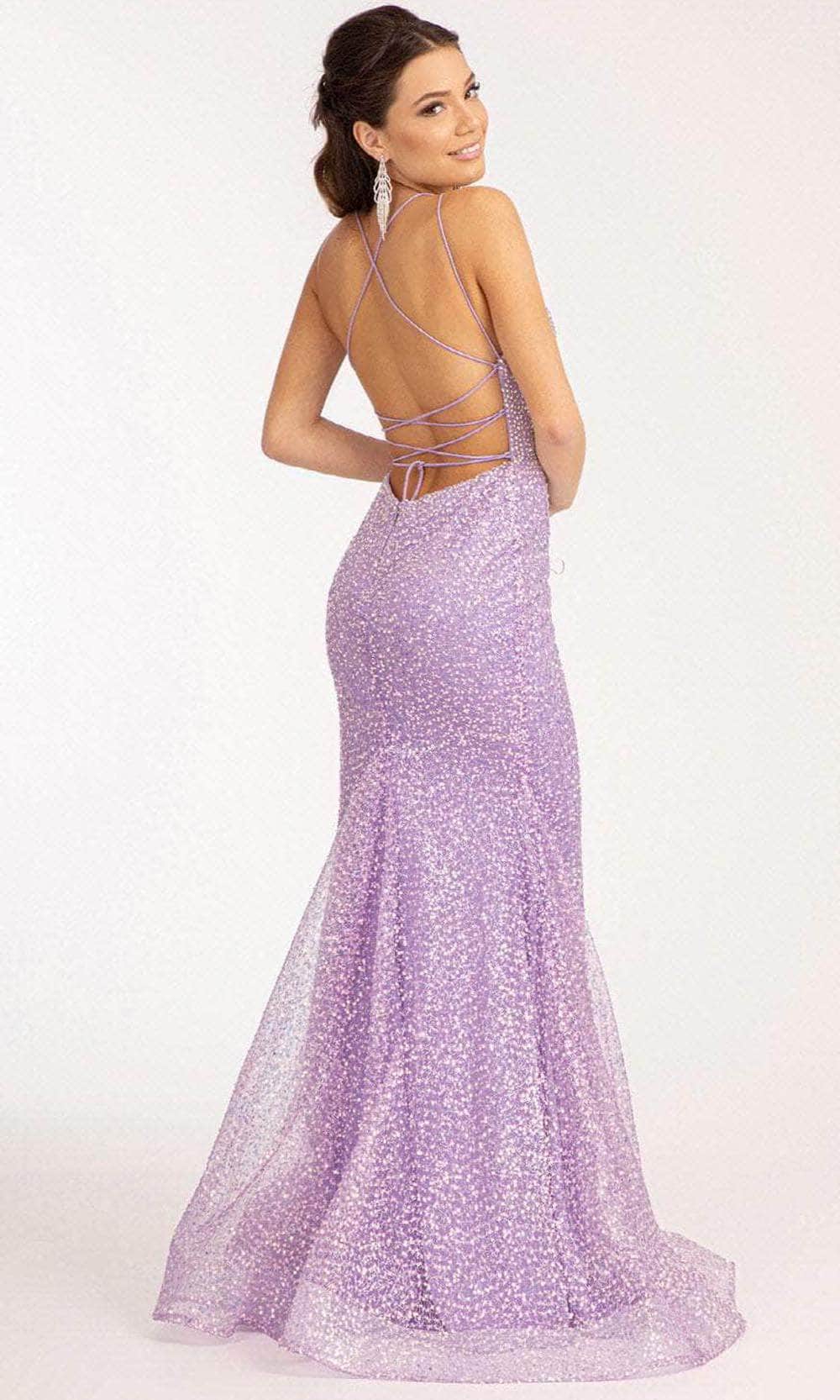 GLS by Gloria GL3052 - Dual Straps Embellished Evening Gown Special Occasion Dress