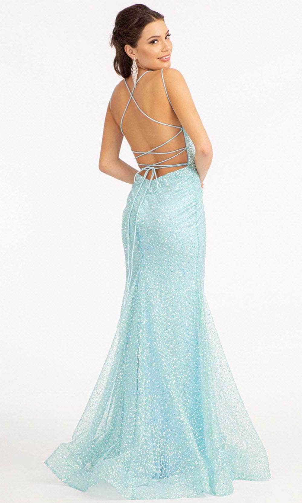 GLS by Gloria GL3052 - Dual Straps Embellished Evening Gown Special Occasion Dress
