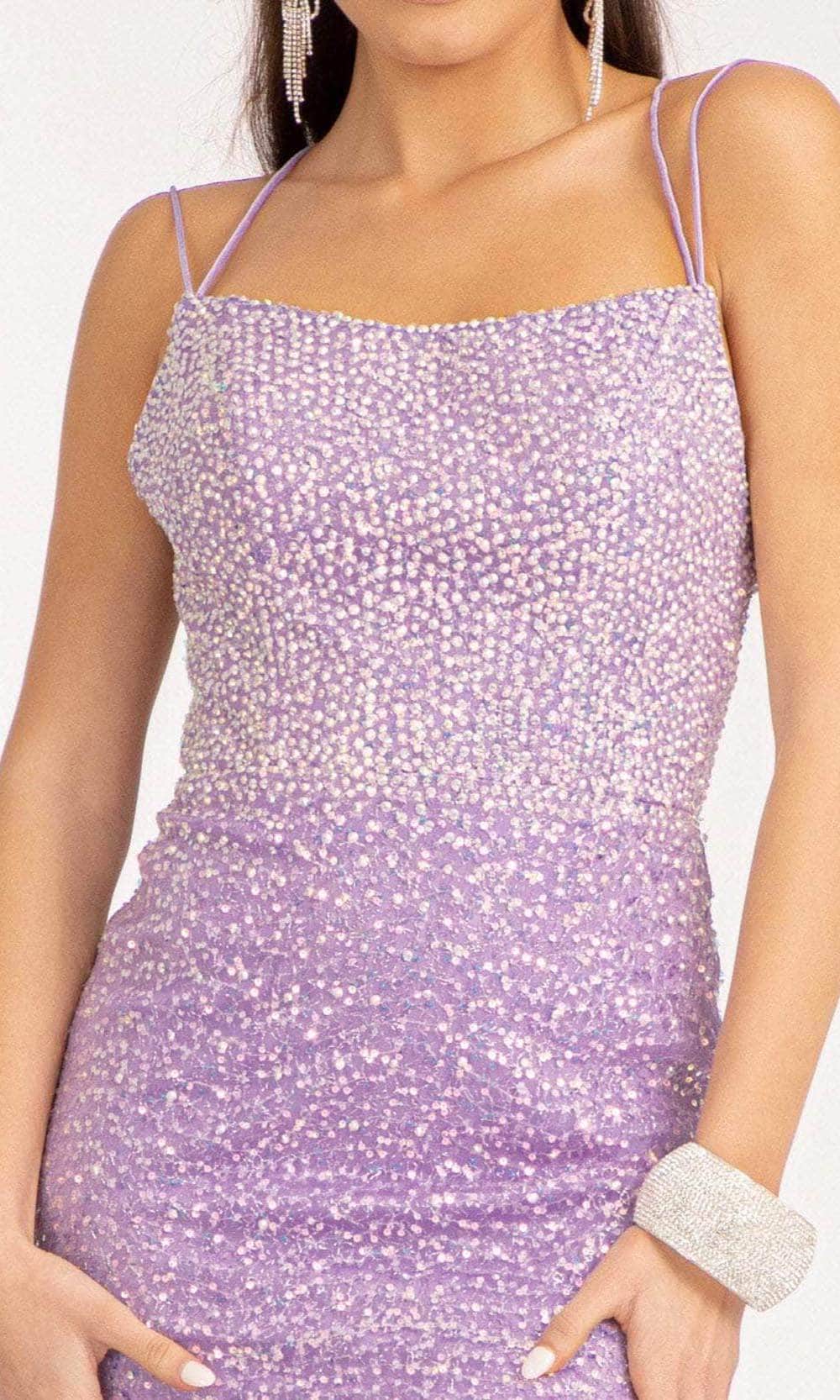 GLS by Gloria GL3052 - Dual Straps Embellished Evening Gown Special Occasion Dress