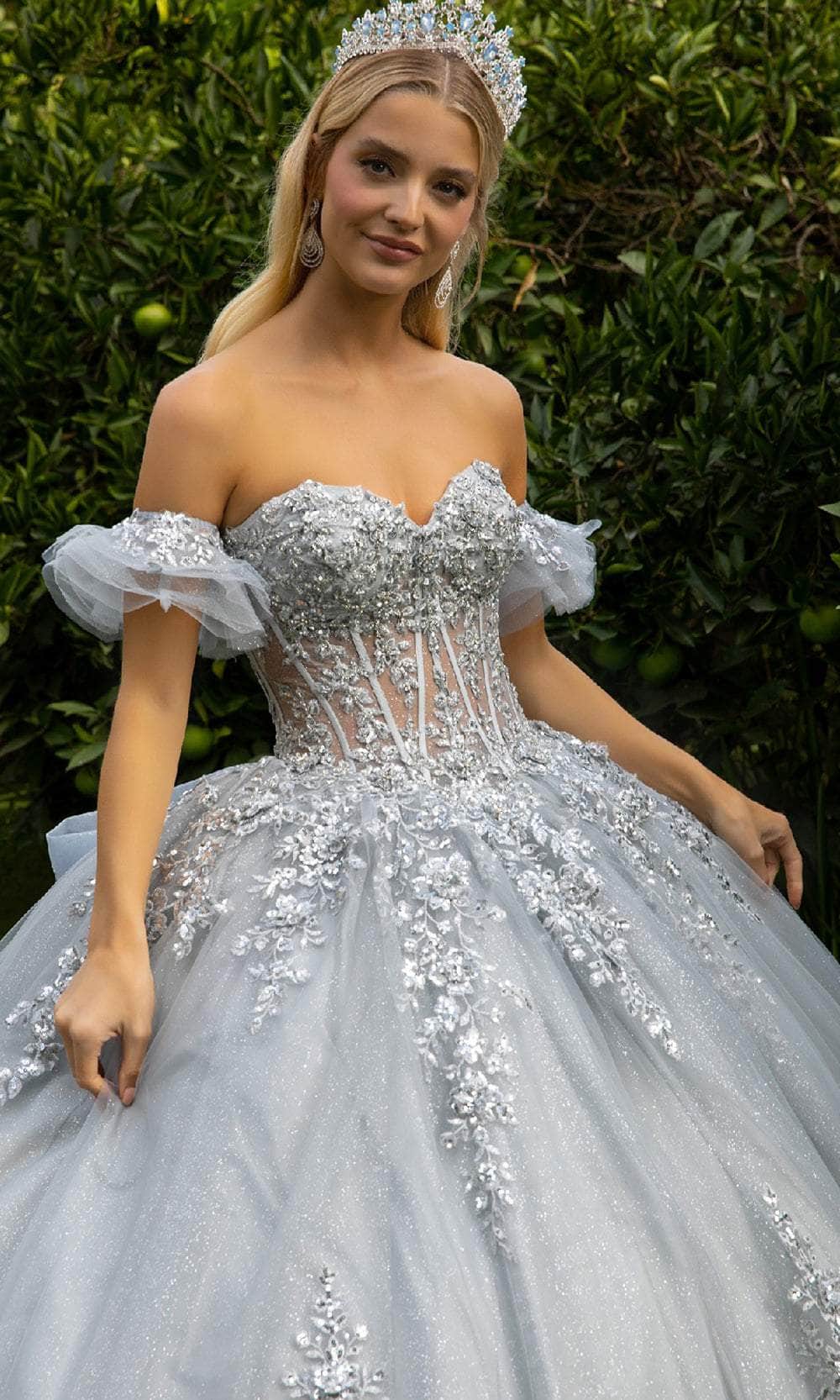 GLS by Gloria GL3519 - Sweetheart Embroidered Ballgown Quinceanera Dresses