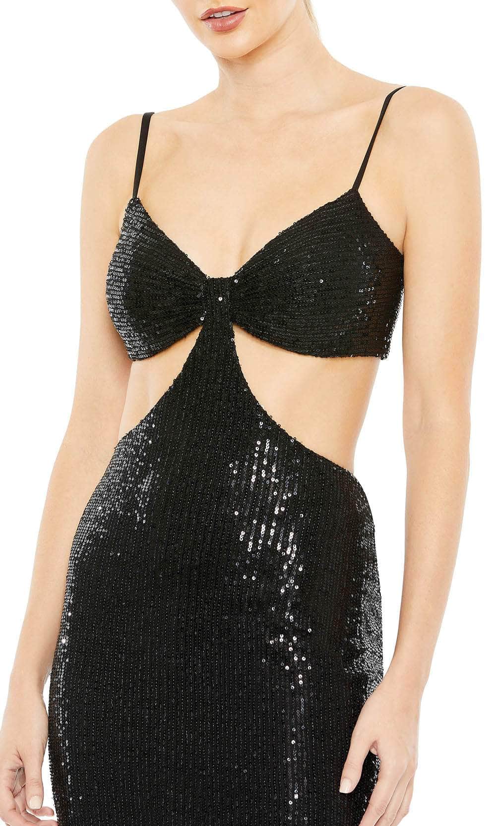 Ieena Duggal 11288 - Cutout Sequined Evening Gown Special Occasion Dress