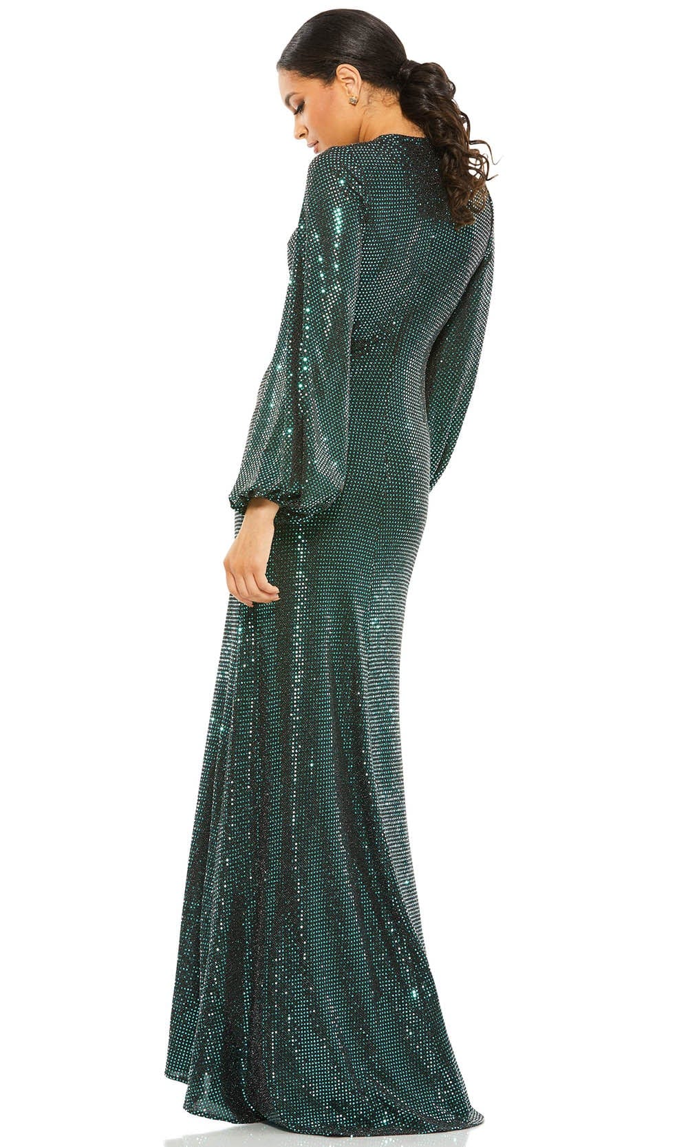 Ieena Duggal 26576 - High Neck Formal Gown | Couture Candy Evening Dresses