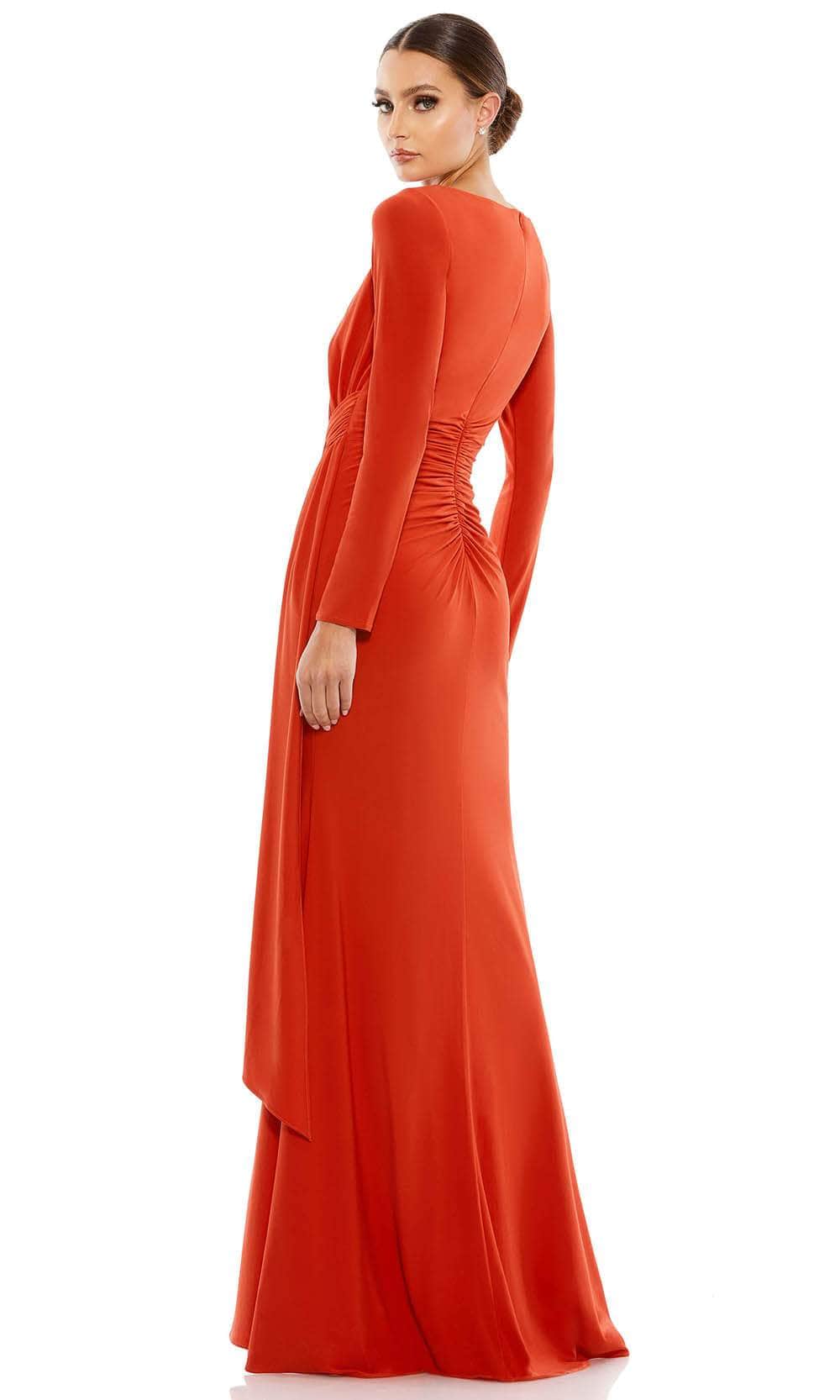 Ieena Duggal 26714 - Ruche Draped Sheath Evening Dress Special Occasion Dress