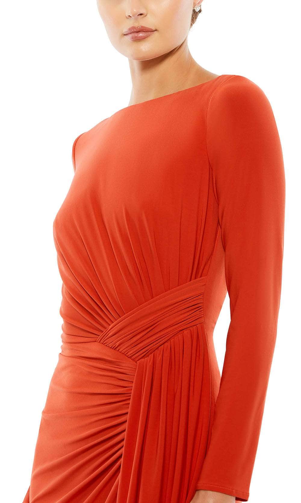 Ieena Duggal 26714 - Ruche Draped Sheath Evening Dress Special Occasion Dress