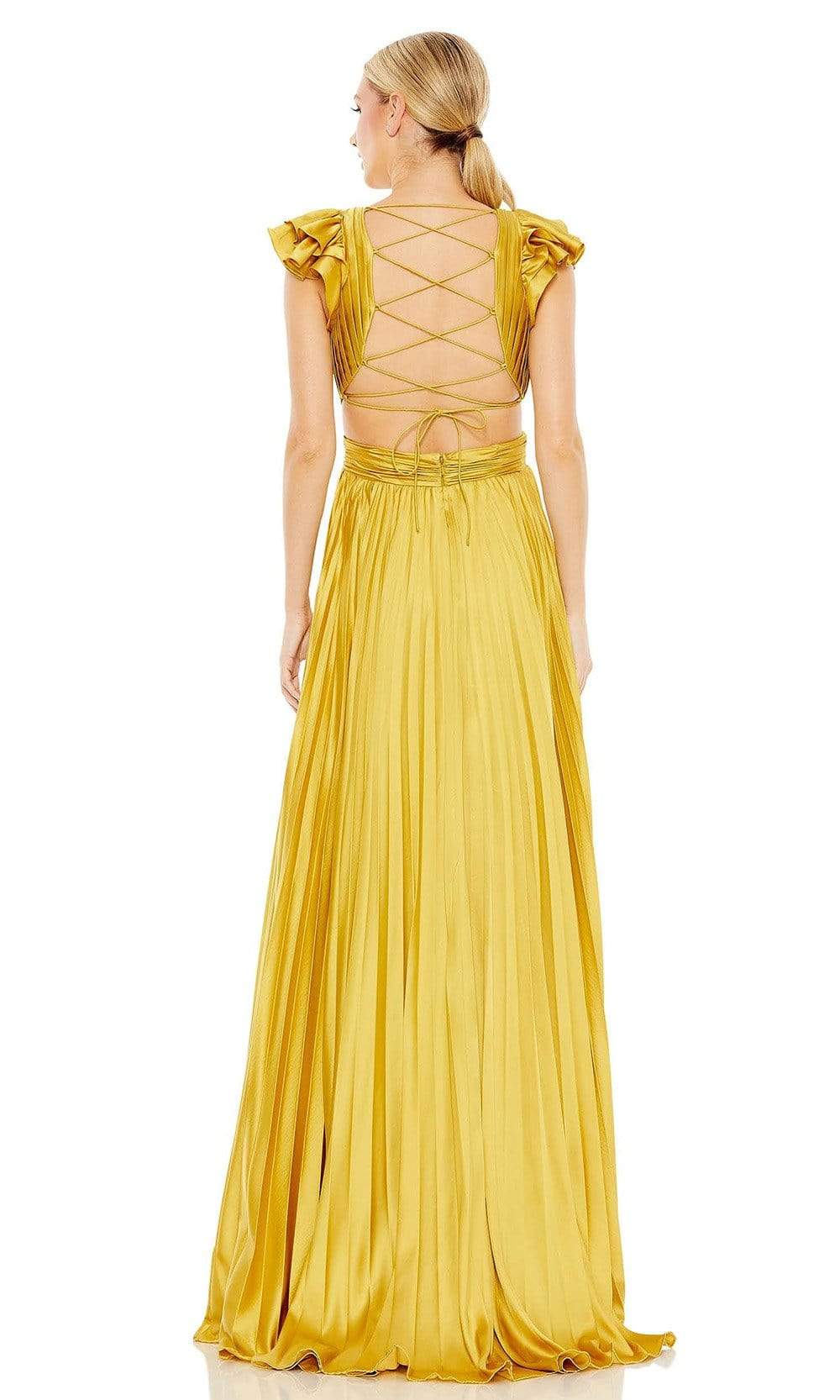 Ieena Duggal - 26729 Flutter Sleeve A-Line Gown Special Occasion Dress