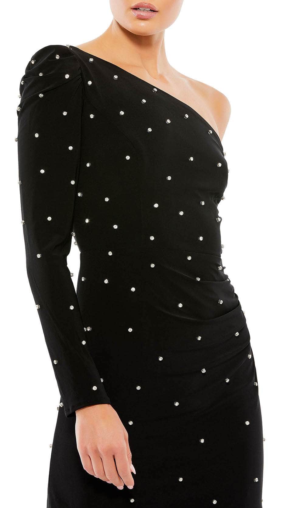 Ieena Duggal 55667 - Jewel-Ornate One Shoulder Cocktail Dress Special Occasion Dress
