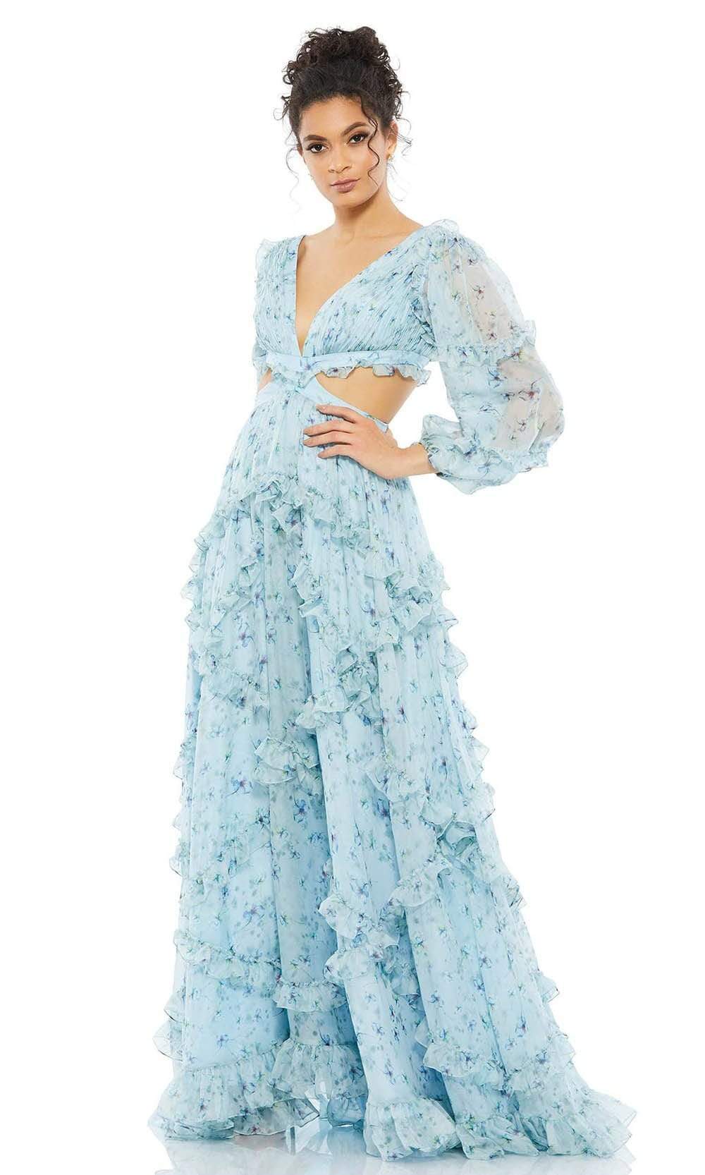 ieena for mac duggal blue dress Ieena for Mac Duggal | Ieena Mac Duggal Dresses Ieena for Mac Duggal 26053i