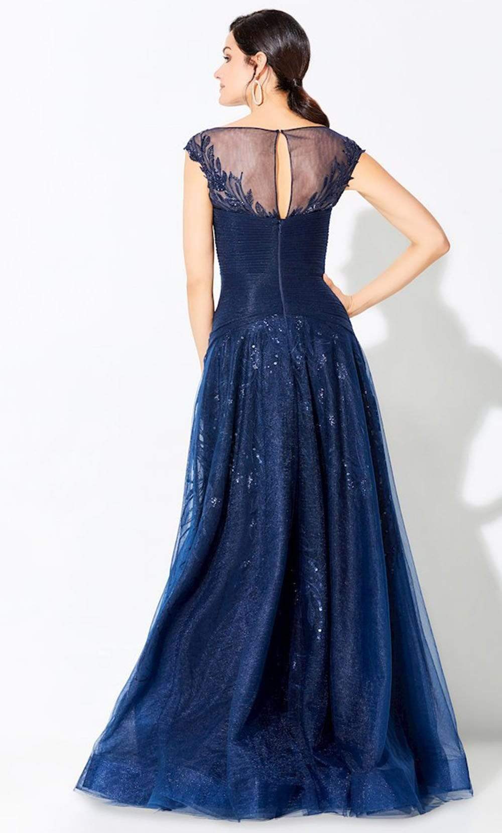 Ivonne D by Mon Cheri - 220D28 Ruched A-Line Gown Evening Dresses