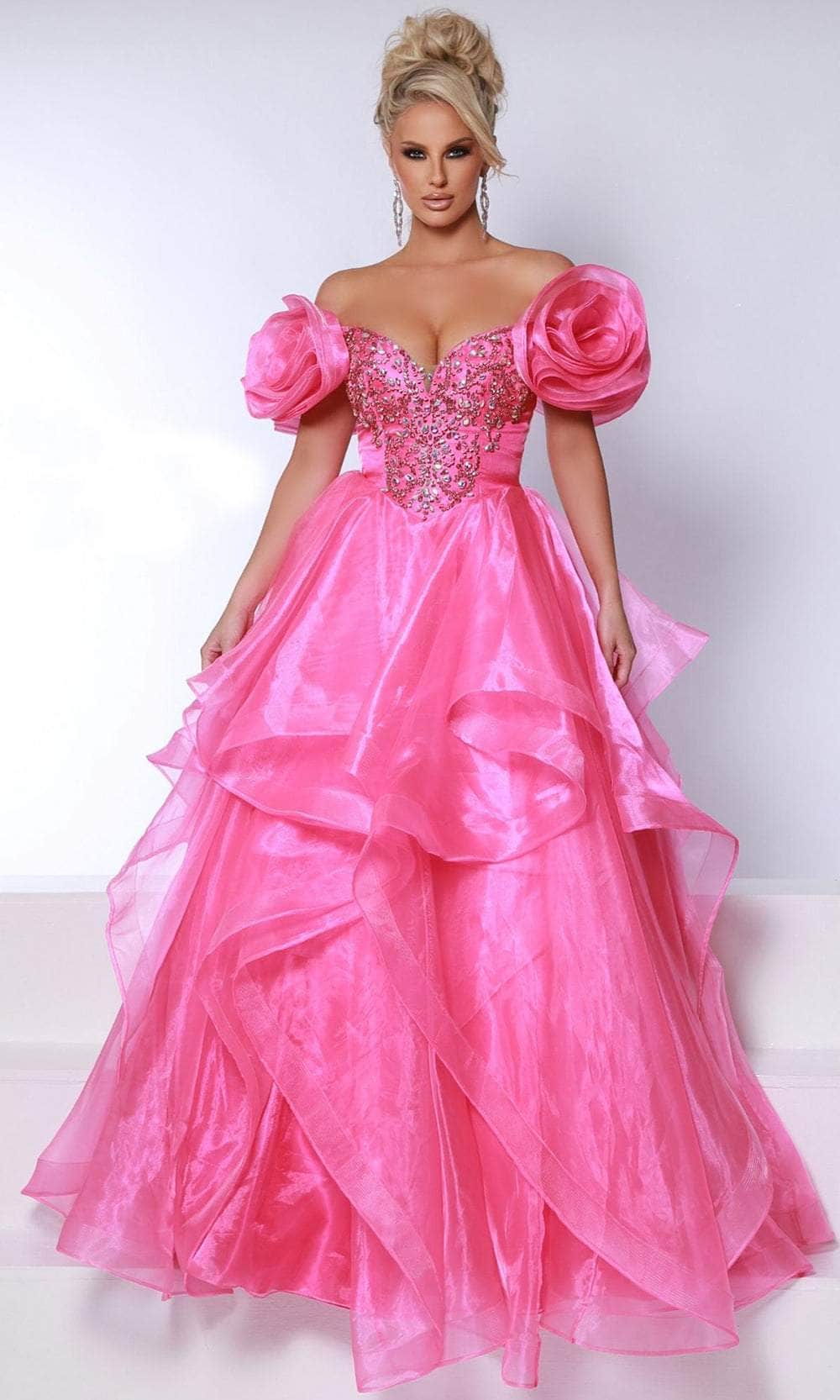 Johnathan Kayne 3036 - Sweetheart Beaded Top Ballgown Ball Gowns