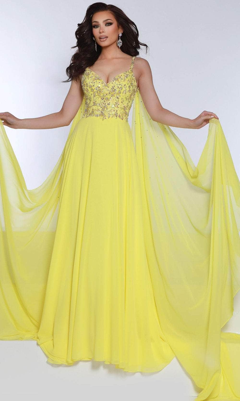 Johnathan Kayne 3048 - Beaded Top A-Line Prom Gown Prom Dresses