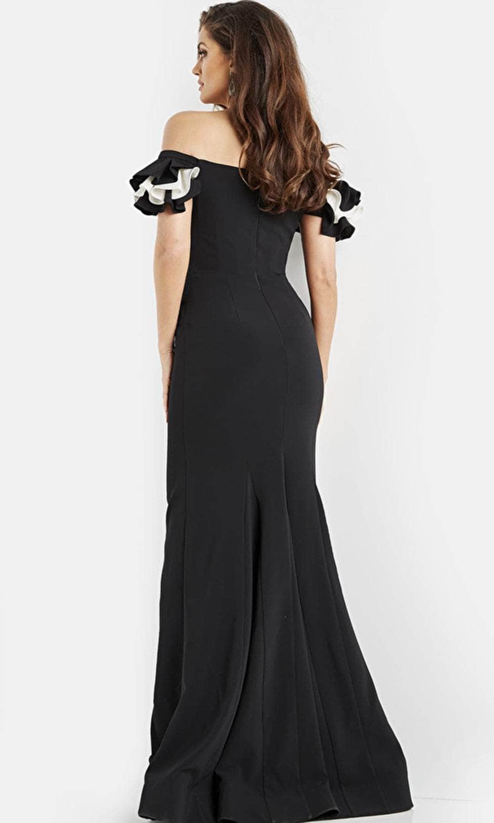 Jovani 07017 - Off Shoulder Sheath Evening Dress Evening Dresses