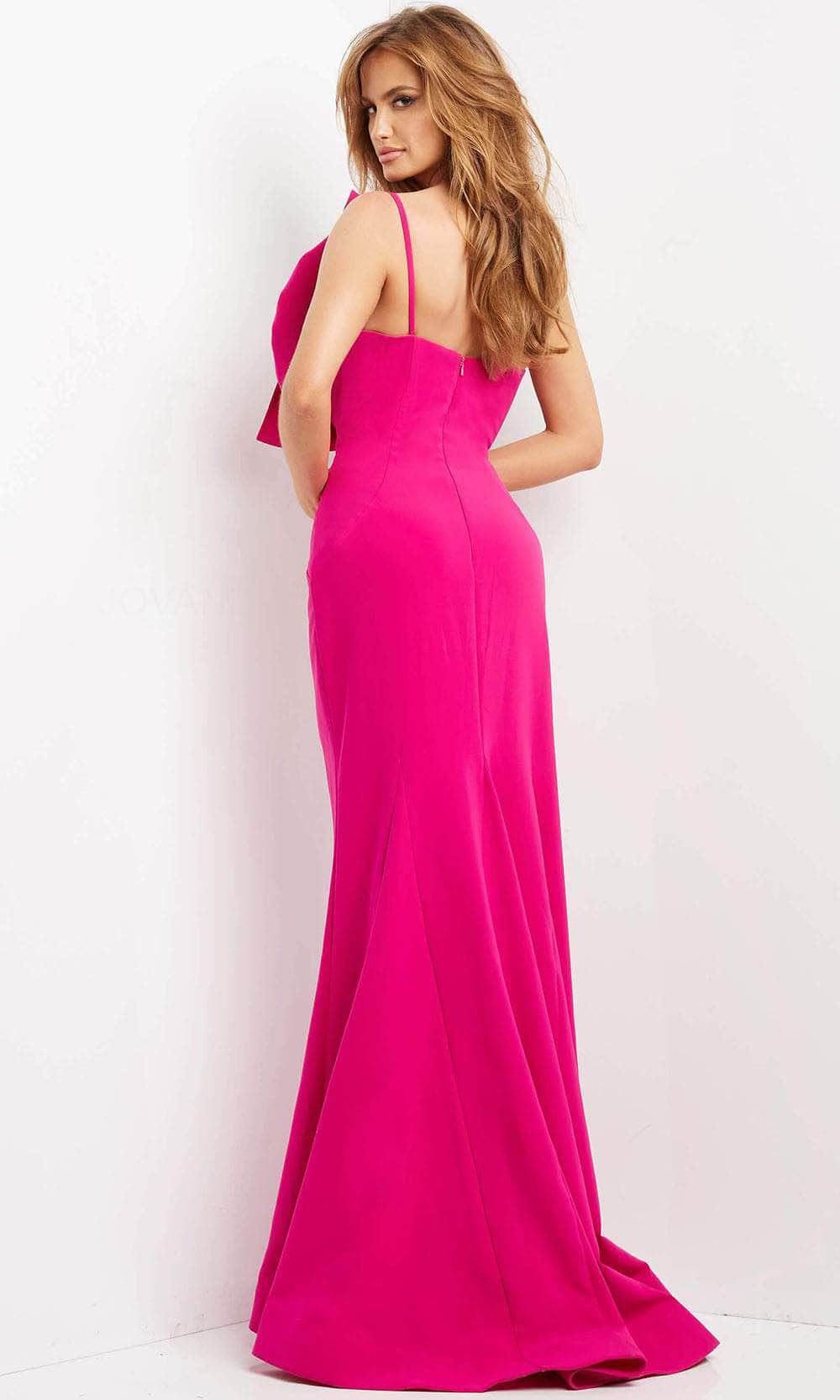 Jovani 07306 - Bow Accented Mermaid Evening Dress Prom Dresses