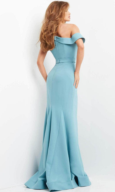 Jovani 09129 - Draped One Shoulder Evening Dress Prom Dresses