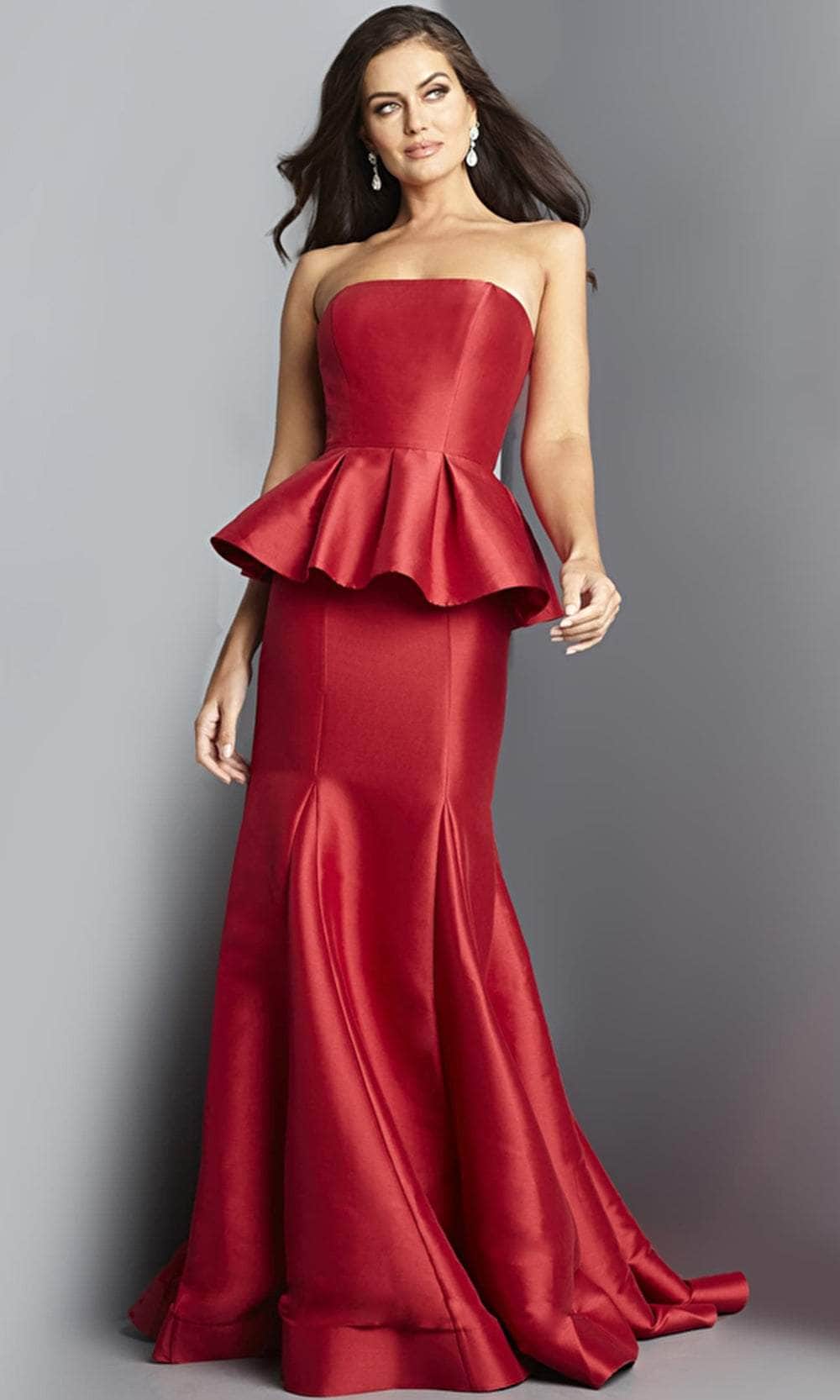 Jovani 22584 - Strapless Trumpet Evening Gown Evening Dresses