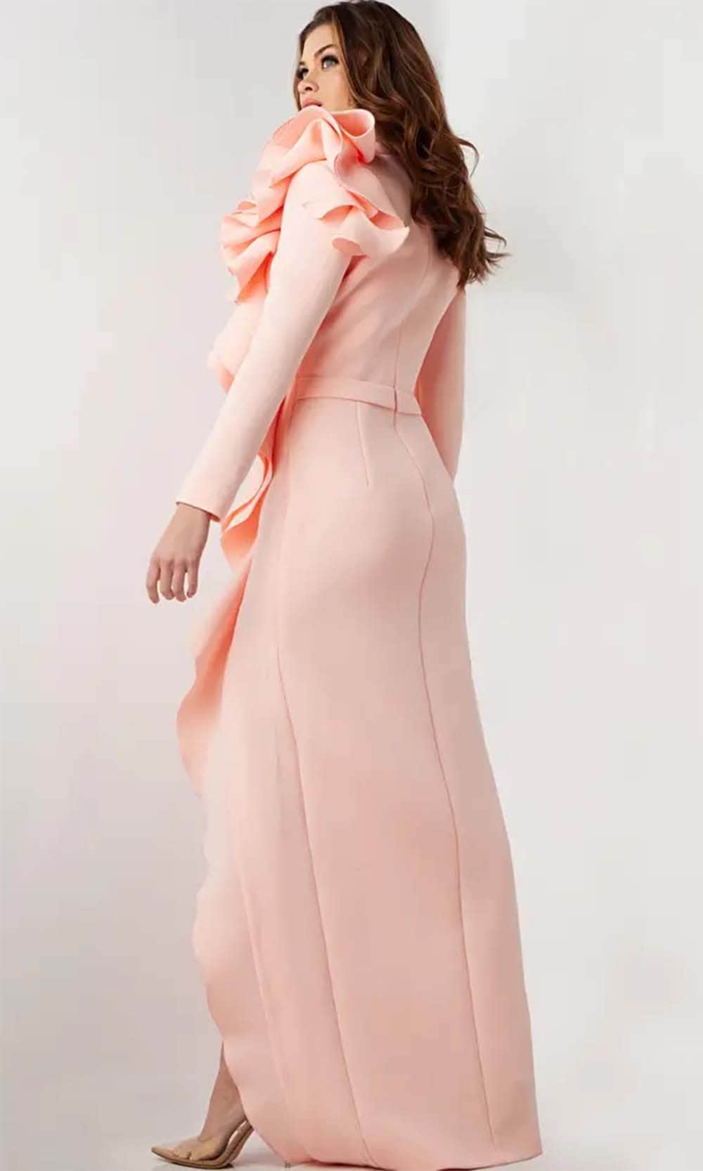 Jovani 26126 - Long Sleeve Jewel Neck Dress Evening  Dresses