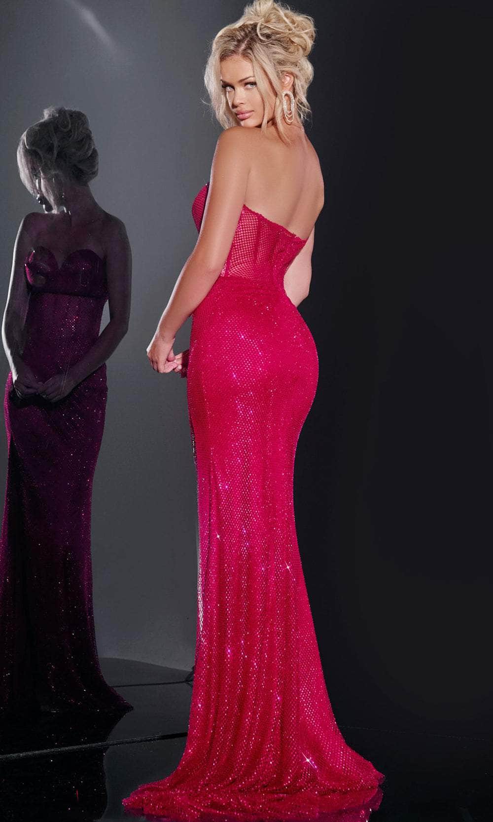 Jovani 36684 - Draped Bodice Prom Dress Prom Dresses