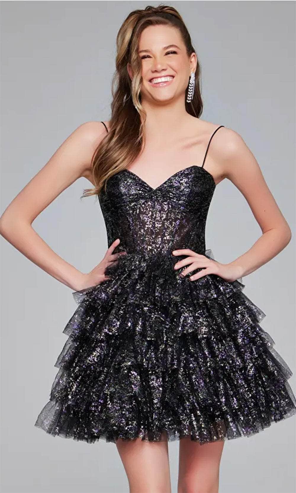 Jovani 39654 - Short A-Line Dress