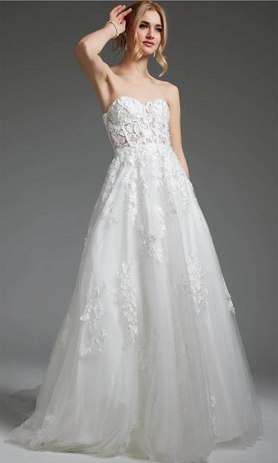 Jovani JB05361 - Strapless Corset Bridal Gown Wedding Dresses