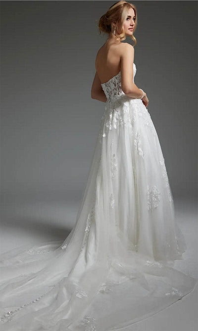 Jovani JB05361 - Strapless Corset Bridal Gown Wedding Dresses