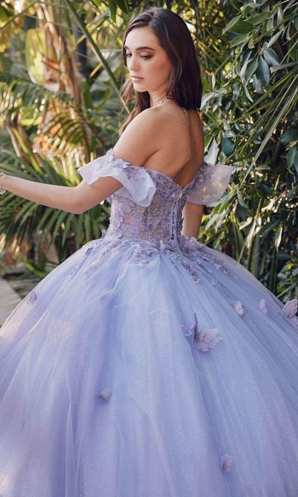 Juliet Dresses JT1448J - Butterfly Appliqued Sweetheart Ballgown Special Occasion Dresses