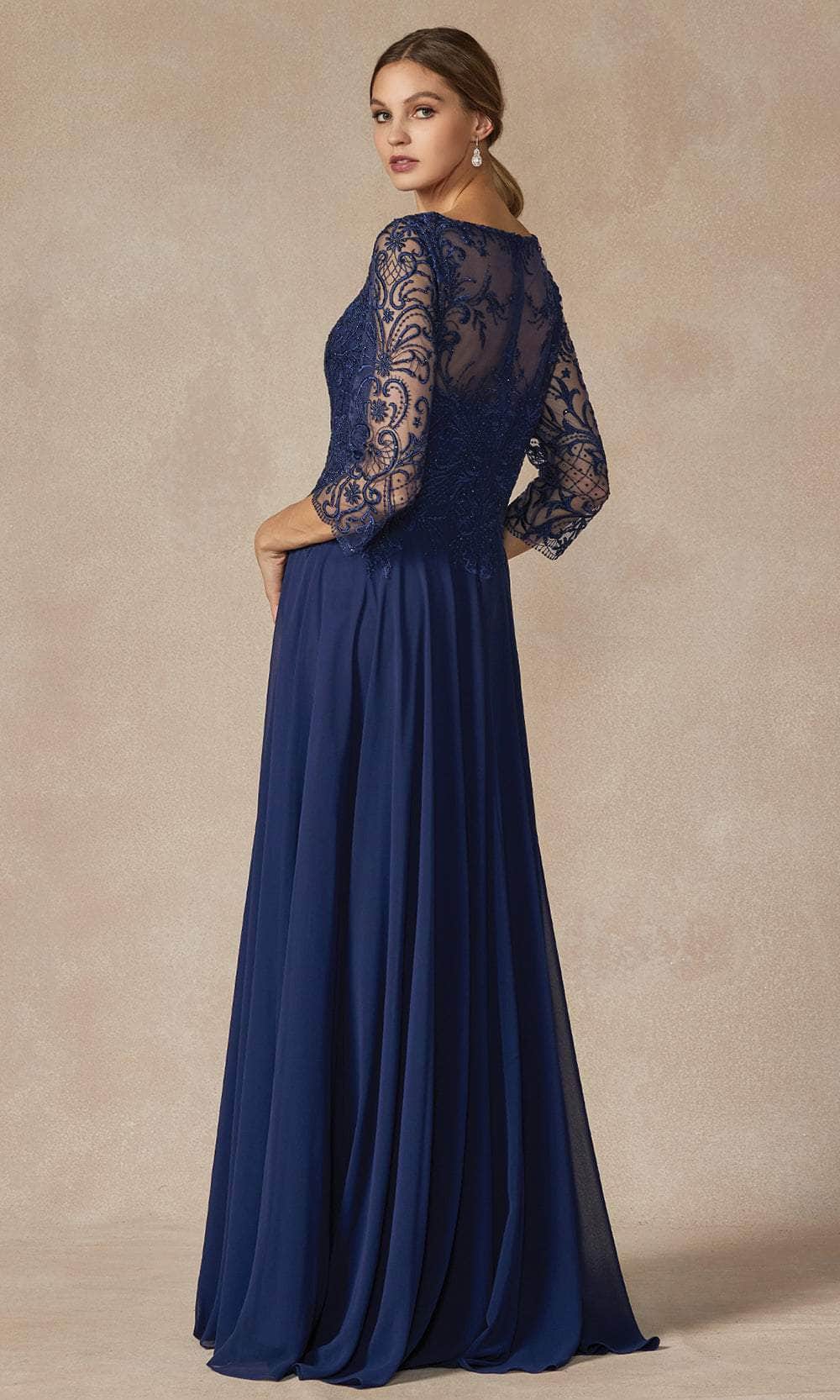 Juliet Dresses M11 - Elegant Lace Embroidered A-Line Gown Mother of the Bride Dresses