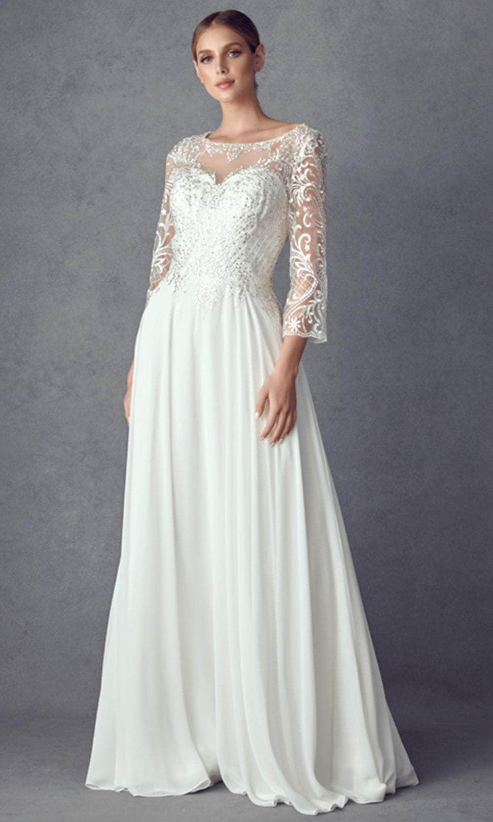 Juliet Dresses M11 - Elegant Lace Embroidered A-Line Gown Mother of the Bride Dresses
