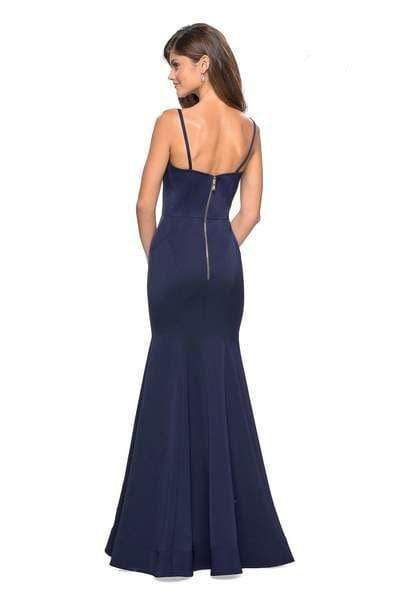 La Femme - 27524 Modified Scoop Jersey Trumpet Dress Bridesmaid Dresses