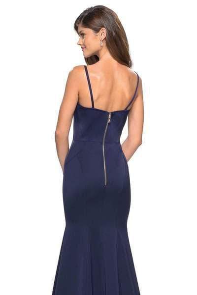 La Femme - 27524 Modified Scoop Jersey Trumpet Dress Bridesmaid Dresses