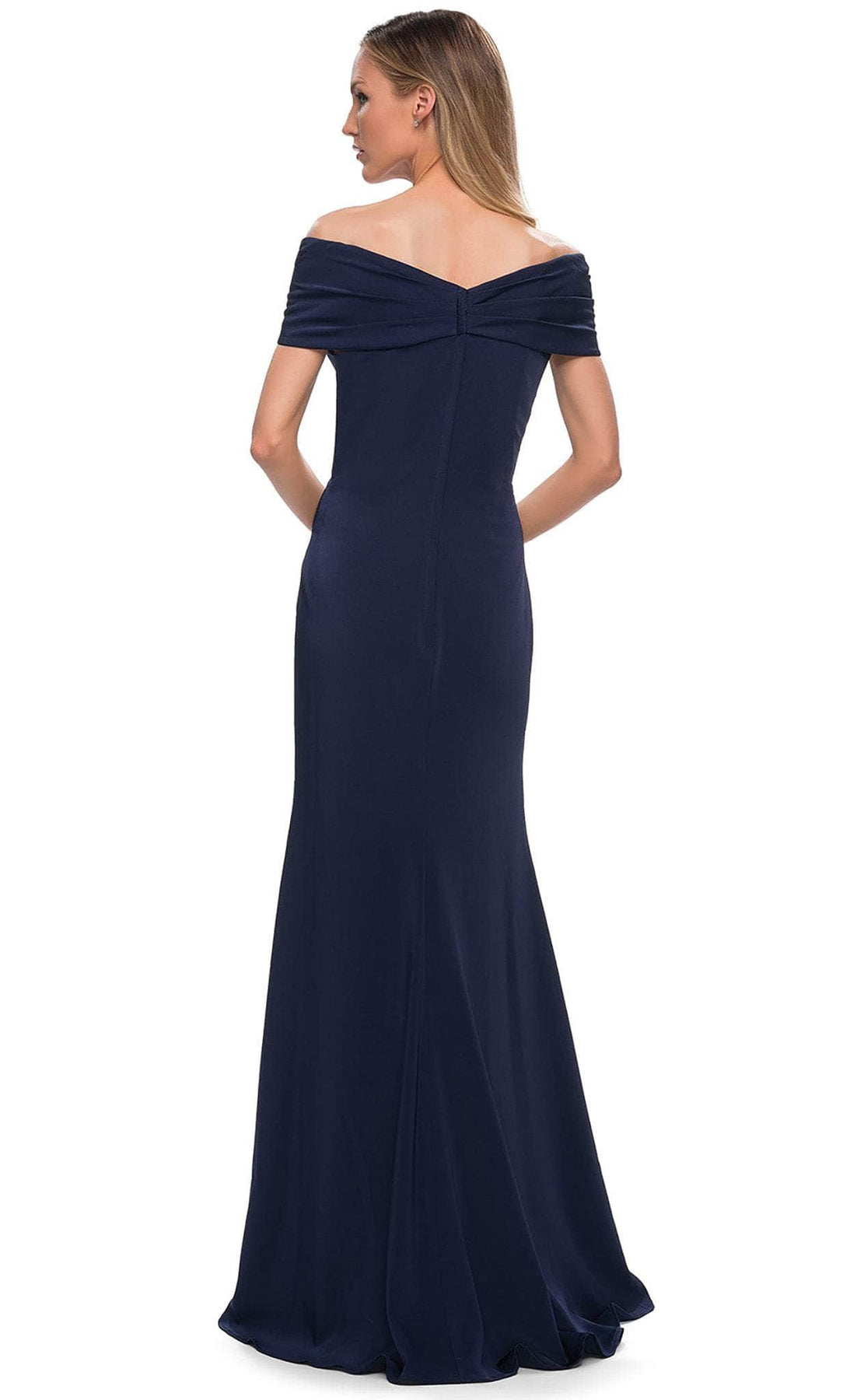 La Femme - 29537 Fitted Off Shoulder Evening Dress Mother of the Bride Dresses