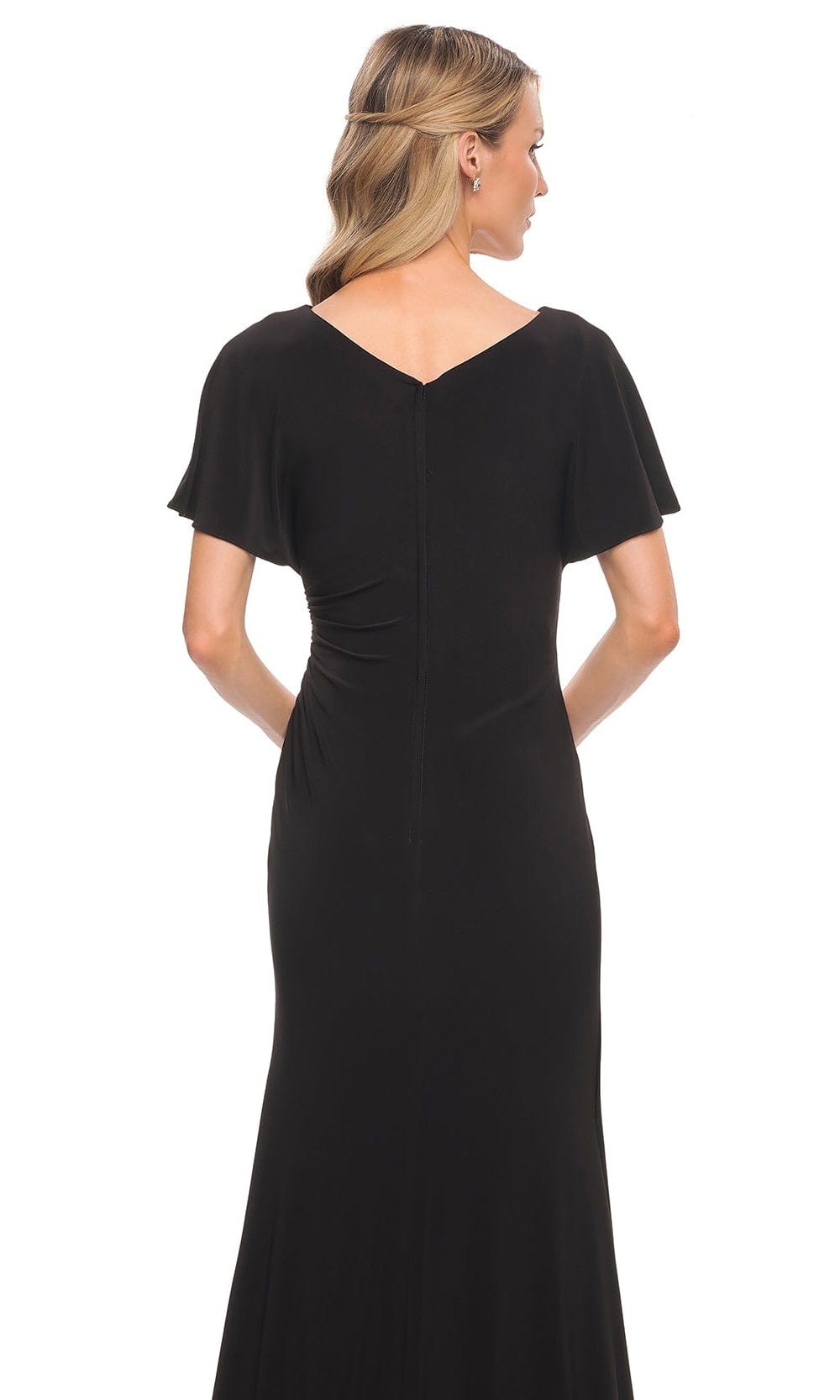 La Femme 29997 - V-Neck Fitted Evening Dress Special Occasion Dress
