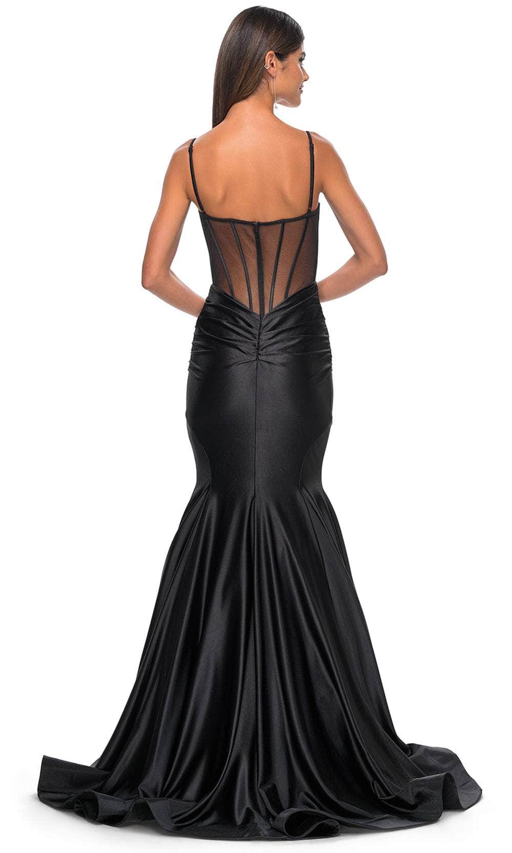 La Femme 32269 - Plunging Bustier Prom Dress Evening Dresses