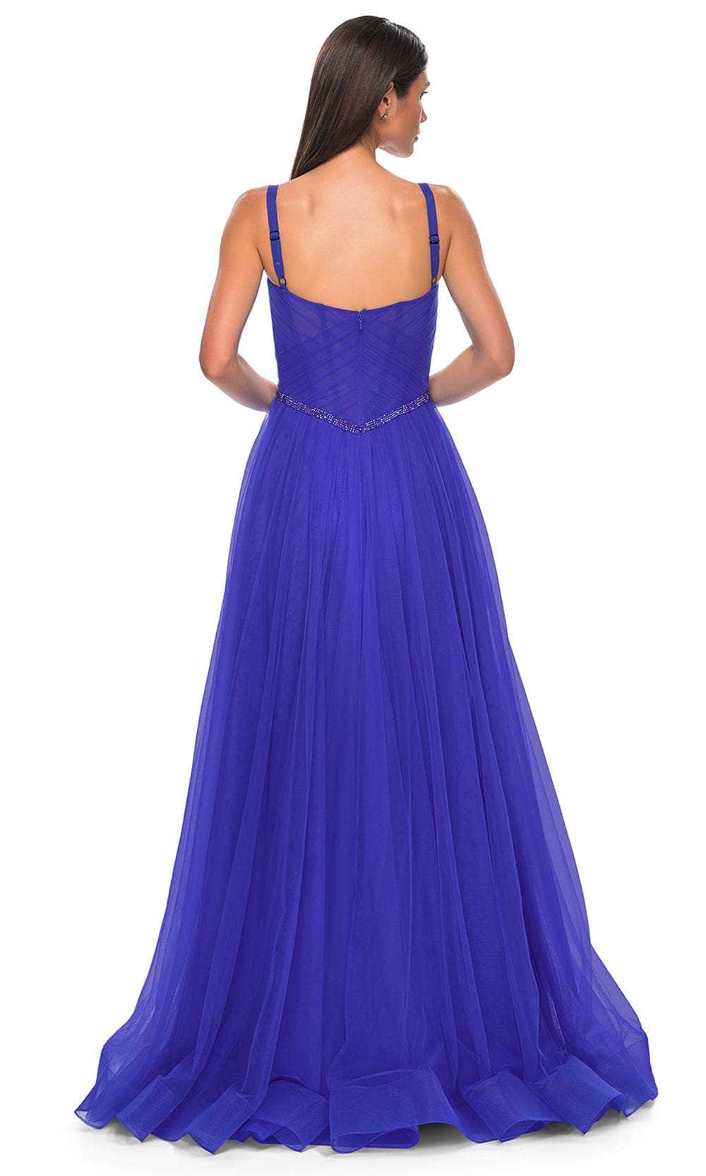 La Femme 32656 - Tulle A-Line Prom Gown Evening Dresses