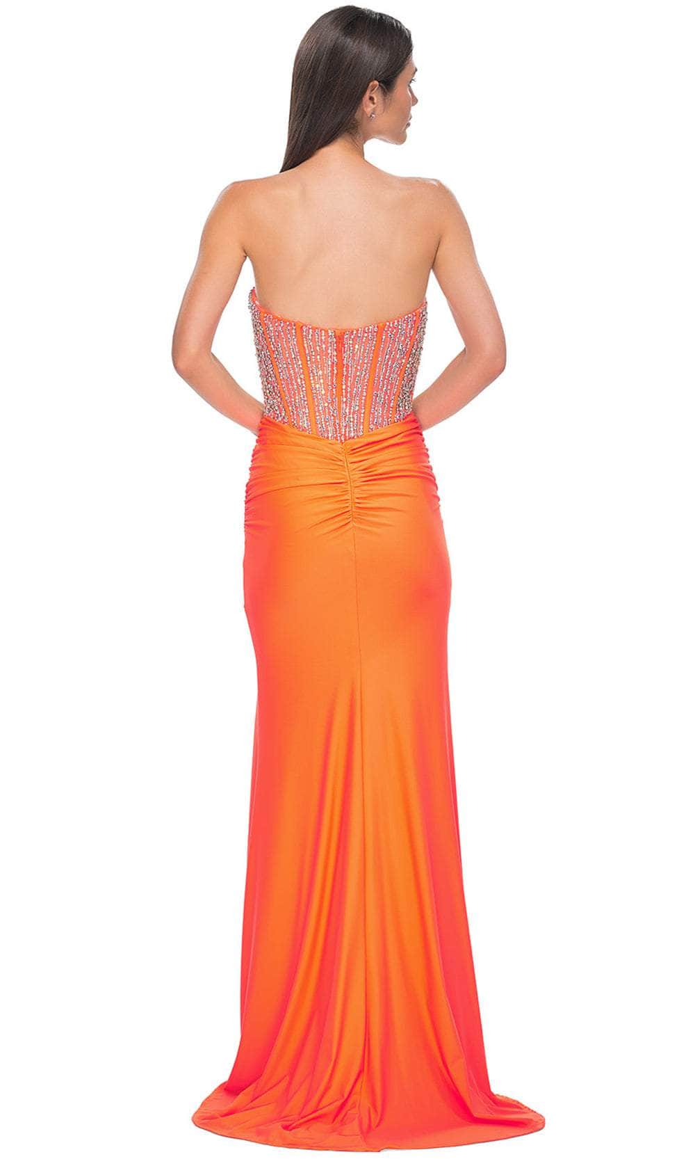 La Femme 32669 - Rhinestone Corset Prom Gown Evening Dresses