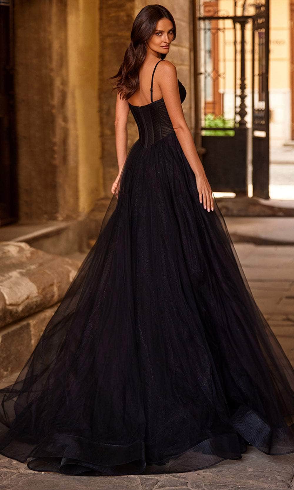 La Femme 32680 - Corset Sweetheart Prom Gown Prom Dresses